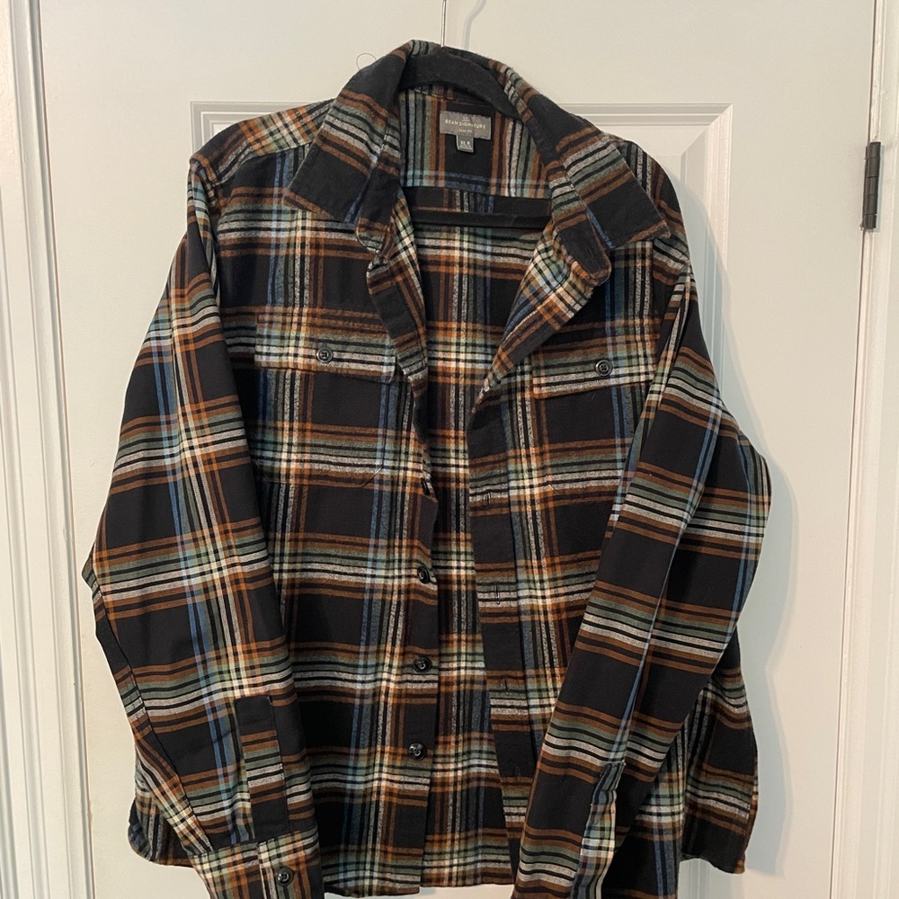 LL Bean Chamois Cloth Shirt